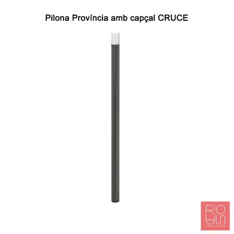 Pilona de gran visibilitat Província per zones de risc